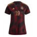 Maillot de foot Allemagne Leroy Sane #19 Extérieur vêtements Femmes Monde 2022 Manches Courtes